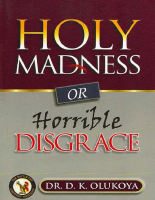 Holy Madness or Horrible Disgra - D. K. Olukoya.epub